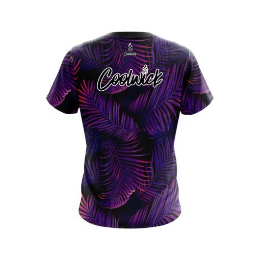 Signature Purple Jungle CoolWick Bowling Jersey - Image 2