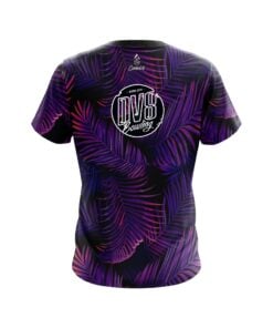 Alternative view of DV8 Purple Jungle CoolWick Bowling Jersey