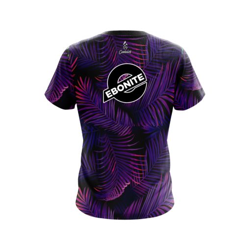 Ebonite Purple Jungle CoolWick Bowling Jersey - Image 2