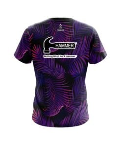 Alternative view of Hammer Purple Jungle CoolWick Bowling Jersey