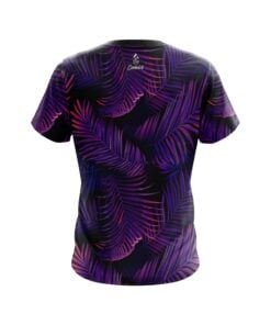 Alternative view of Plain Purple Jungle CoolWick Bowling Jersey