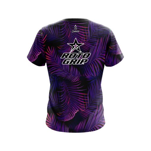 Roto Grip Purple Jungle CoolWick Bowling Jersey - Image 2