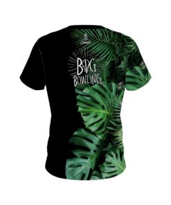 Alternative view of Big Bowling Jungle Leaves CoolWick Bowling Jersey