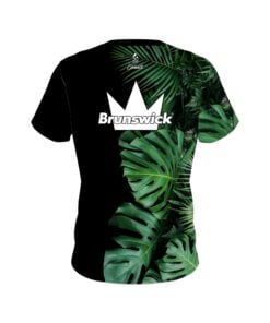 Alternative view of Brunswick Jungle Leaves Coolwick Bowling Jersey