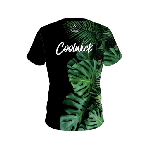Signature Jungle Leaves CoolWick Bowling Jersey - Image 2