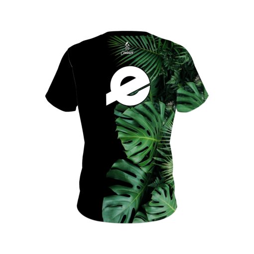 Ebonite Jungle Leaves CoolWick Bowling Jersey - Image 2