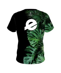 Alternative view of Ebonite Jungle Leaves CoolWick Bowling Jersey