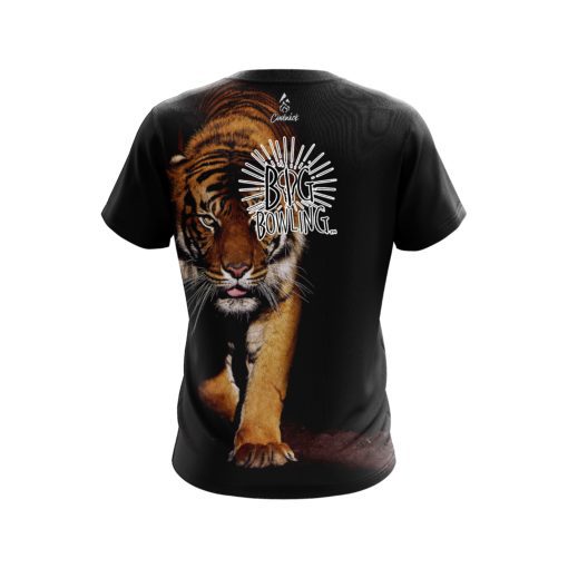 Big Bowling Jungle Tiger CoolWick Bowling Jersey - Image 2