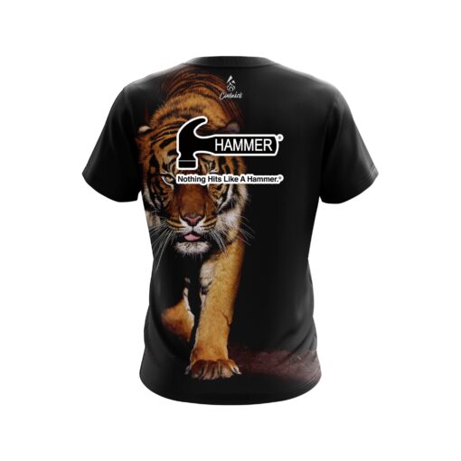 Hammer Jungle Tiger CoolWick Bowling Jersey - Image 2