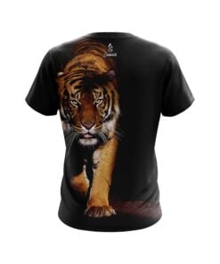 Alternative view of Plain Jungle Tiger CoolWick Bowling Jersey