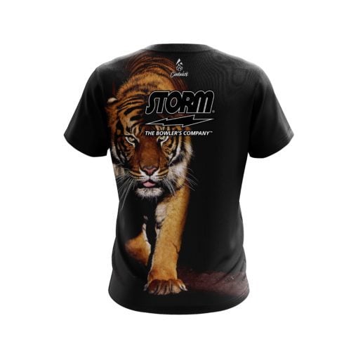 Storm Jungle Tiger CoolWick Bowling Jersey - Image 2