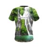 Brunswick Jungle Waterfall Coolwick Bowling Jersey - Image 2