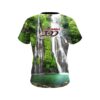 Columbia 300 Jungle Waterfall CoolWick Bowling Jersey - Image 2