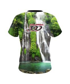 Alternative view of Columbia 300 Jungle Waterfall CoolWick Bowling Jersey