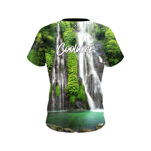 Signature Jungle Waterfall CoolWick Bowling Jersey - Image 2