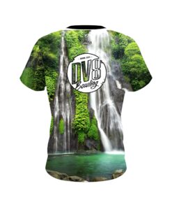 Alternative view of DV8 Jungle Waterfall CoolWick Bowling Jersey