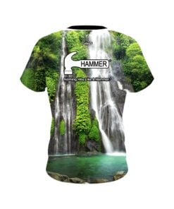 Alternative view of Hammer Jungle Waterfall CoolWick Bowling Jersey