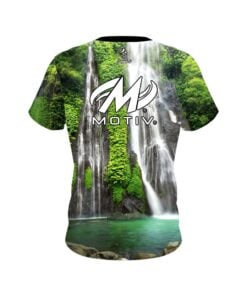 Alternative view of Motiv Jungle Waterfall CoolWick Bowling Jersey