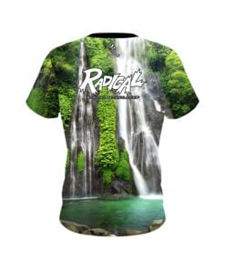 Alternative view of Radical Jungle Waterfall CoolWick Bowling Jersey