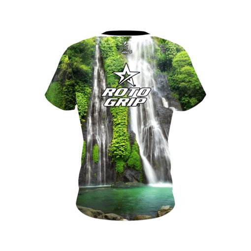 Roto Grip Jungle Waterfall CoolWick Bowling Jersey - Image 2