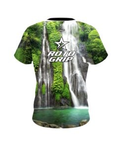 Alternative view of Roto Grip Jungle Waterfall CoolWick Bowling Jersey