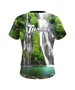 Alternative view of Track Jungle Waterfall CoolWick Bowling Jersey