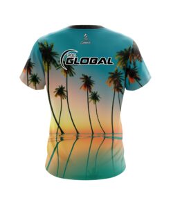 Alternative view of 900 Global Reflections Palm Trees CoolWick Bowling Jersey