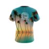 Big Bowling Reflection Palm Trees CoolWick Bowling Jersey - Image 2