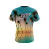 Columbia 300 Reflection Palm Trees CoolWick Bowling Jersey - Image 2