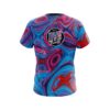 DV8 Red Pink Hallucinate CoolWick Bowling Jersey - Image 2