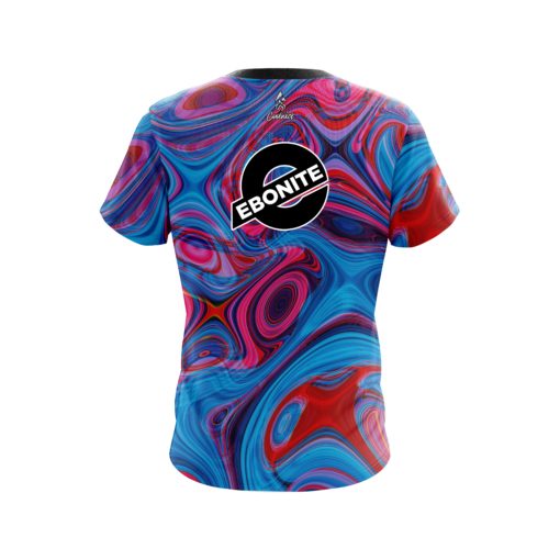 Ebonite Red Pink Hallucinate CoolWick Bowling Jersey - Image 2