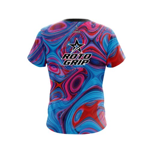 Roto Grip Red Pink Hallucinate CoolWick Bowling Jersey - Image 2