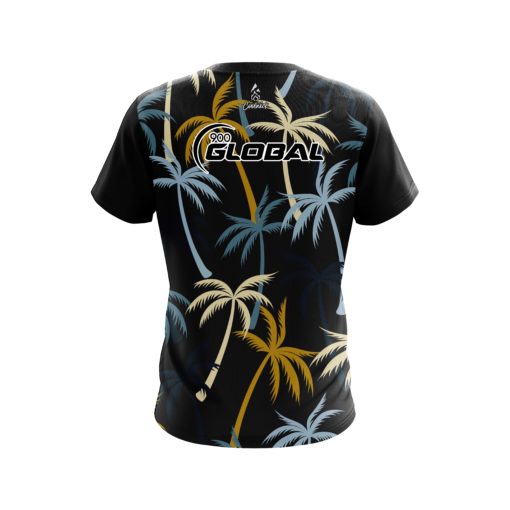900 Global Neutral Palm Trees CoolWick Bowling Jersey - Image 2