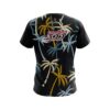 Columbia 300 Neutral Palm Trees CoolWick Bowling Jersey - Image 2