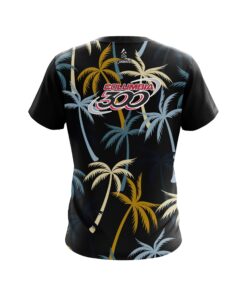 Alternative view of Columbia 300 Neutral Palm Trees CoolWick Bowling Jersey