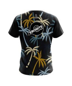 Alternative view of Ebonite Neutral Palm Trees CoolWick Bowling Jersey