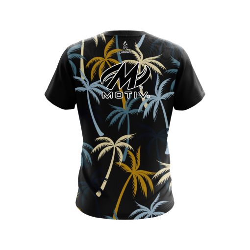 Motiv Neutral Palm Trees CoolWick Bowling Jersey - Image 2