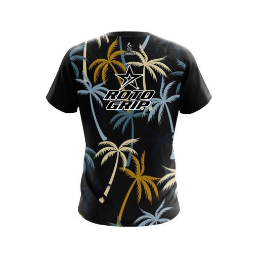 Roto Grip Neutral Palm Trees CoolWick Bowling Jersey - Image 2