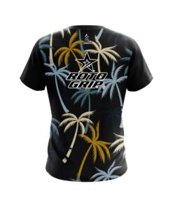 Alternative view of Roto Grip Neutral Palm Trees CoolWick Bowling Jersey