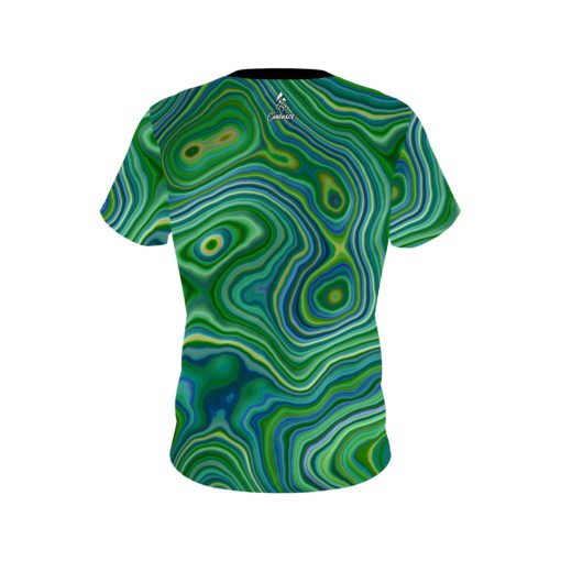Plain Green Hallucinate CoolWick Bowling Jersey - Image 2