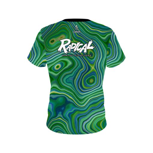 Radical Green Hallucinate CoolWick Bowling Jersey - Image 2