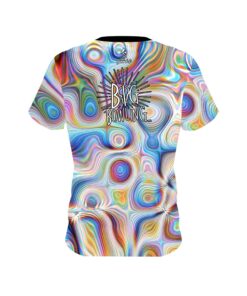 Alternative view of Big Bowling Rainbow Hallucinate CoolWick Bowling Jersey