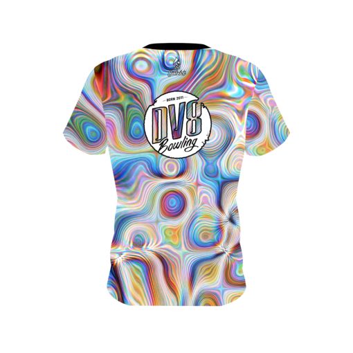 DV8 Rainbow Hallucinate CoolWick Bowling Jersey - Image 2