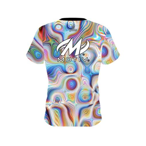 Motiv Rainbow Hallucinate CoolWick Bowling Jersey - Image 2