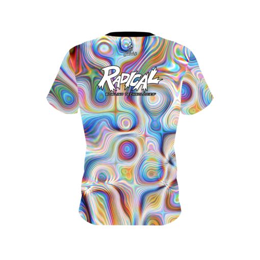 Radical Rainbow Hallucinate CoolWick Bowling Jersey - Image 2