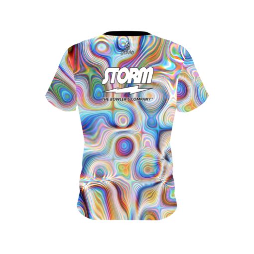 Storm Rainbow Hallucinate CoolWick Bowling Jersey - Image 2