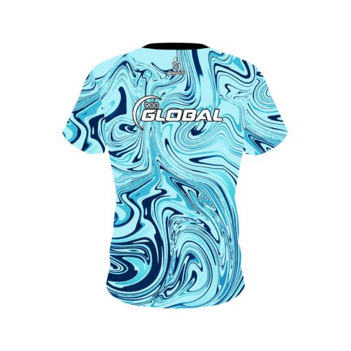 900 Global Blue Hallucinate CoolWick Bowling Jersey - Image 2