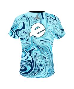Alternative view of Ebonite Blue Hallucinate CoolWick Bowling Jersey