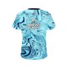 Roto Grip Blue Hallucinate CoolWick Bowling Jersey - Image 2