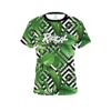 Radical Geometric Jungle CoolWick Bowling Jersey